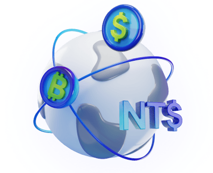 支援多國法幣入金，無縫接軌數字資產